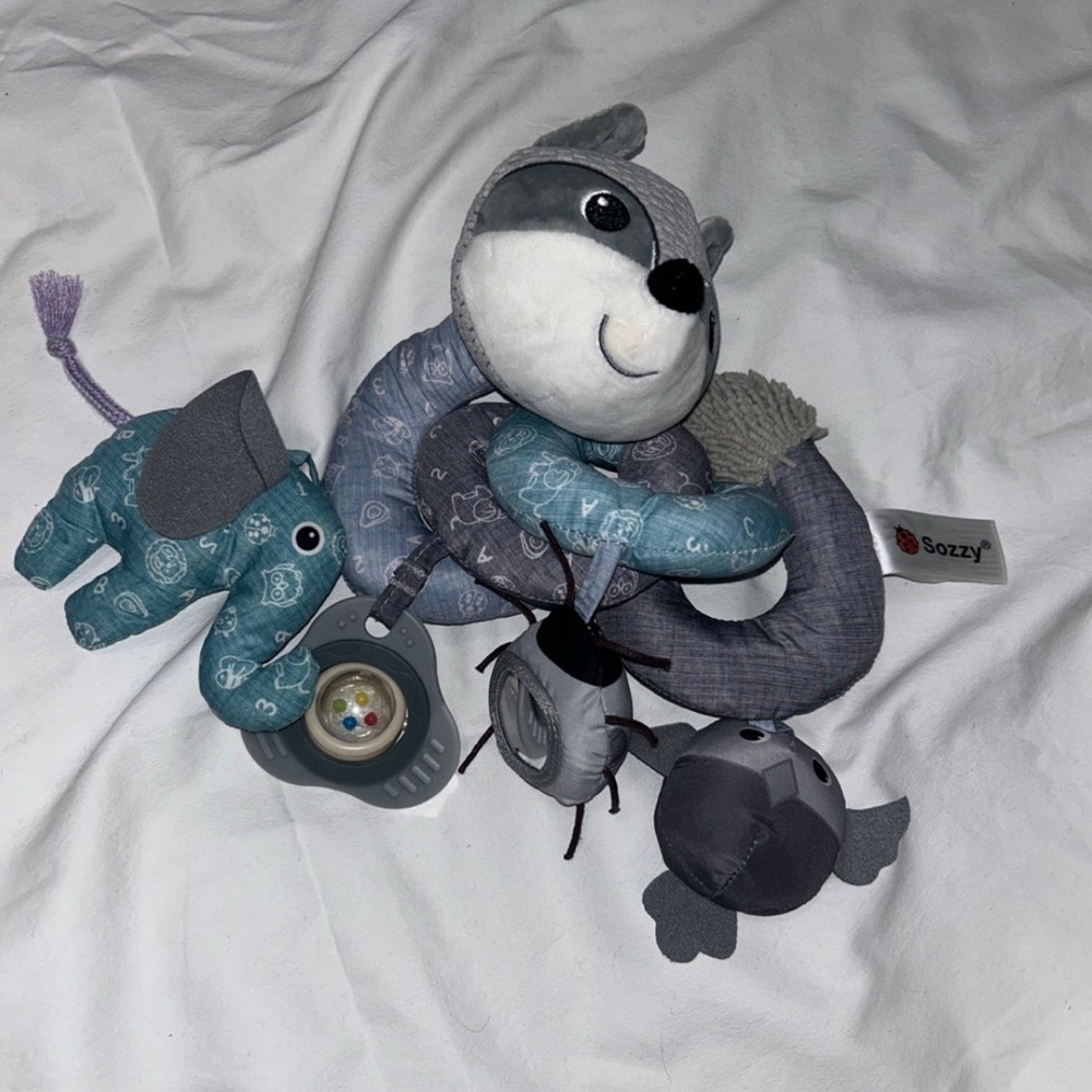 Baby car seat toys